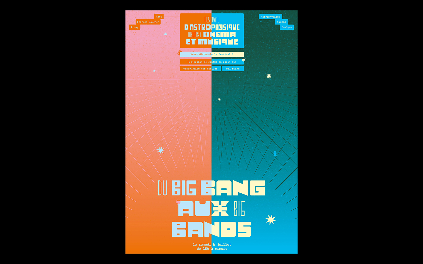 du Big Bang aux Big Bands, communication visuelle de festival