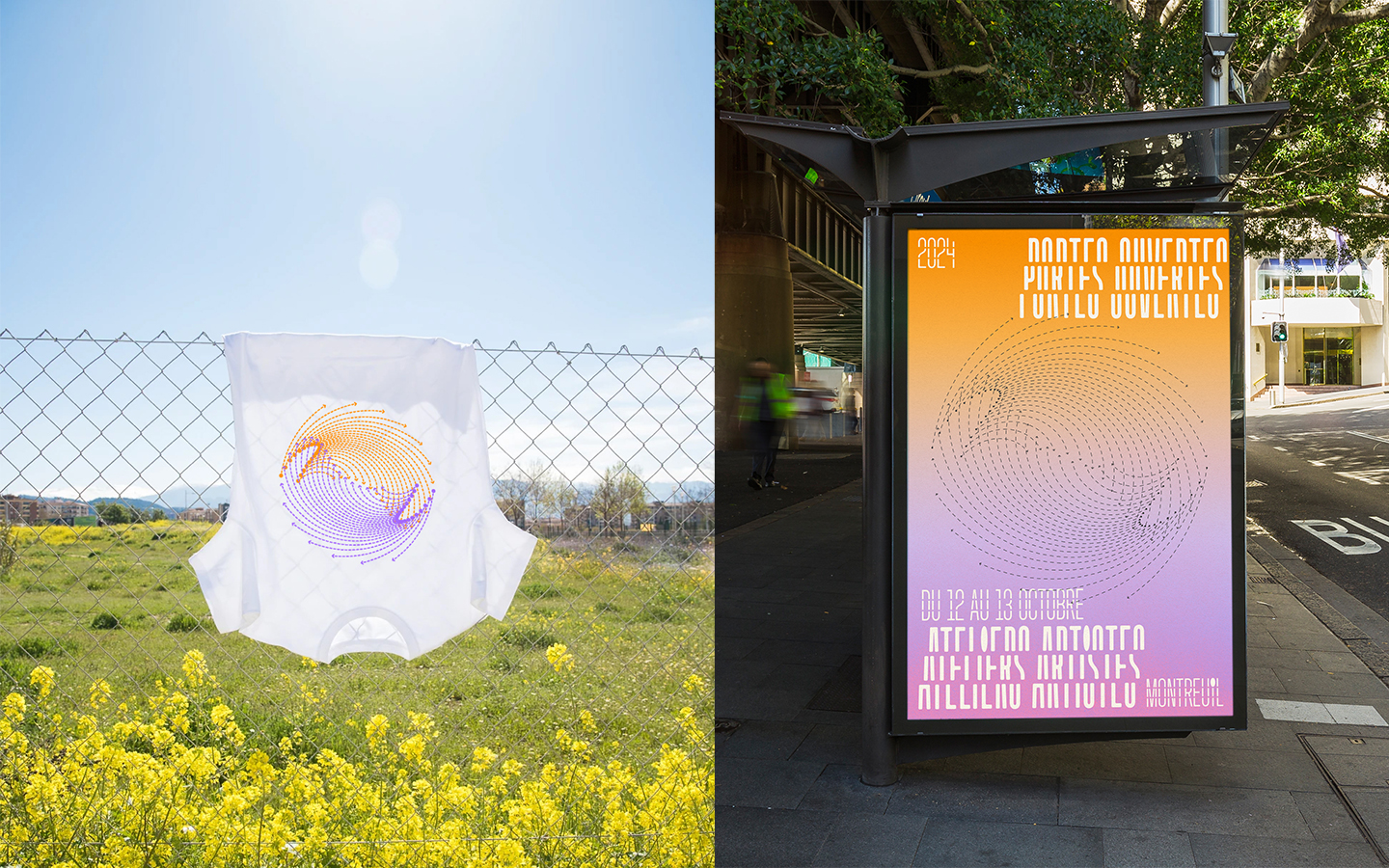 affiches, POAA de la ville de Montreuil