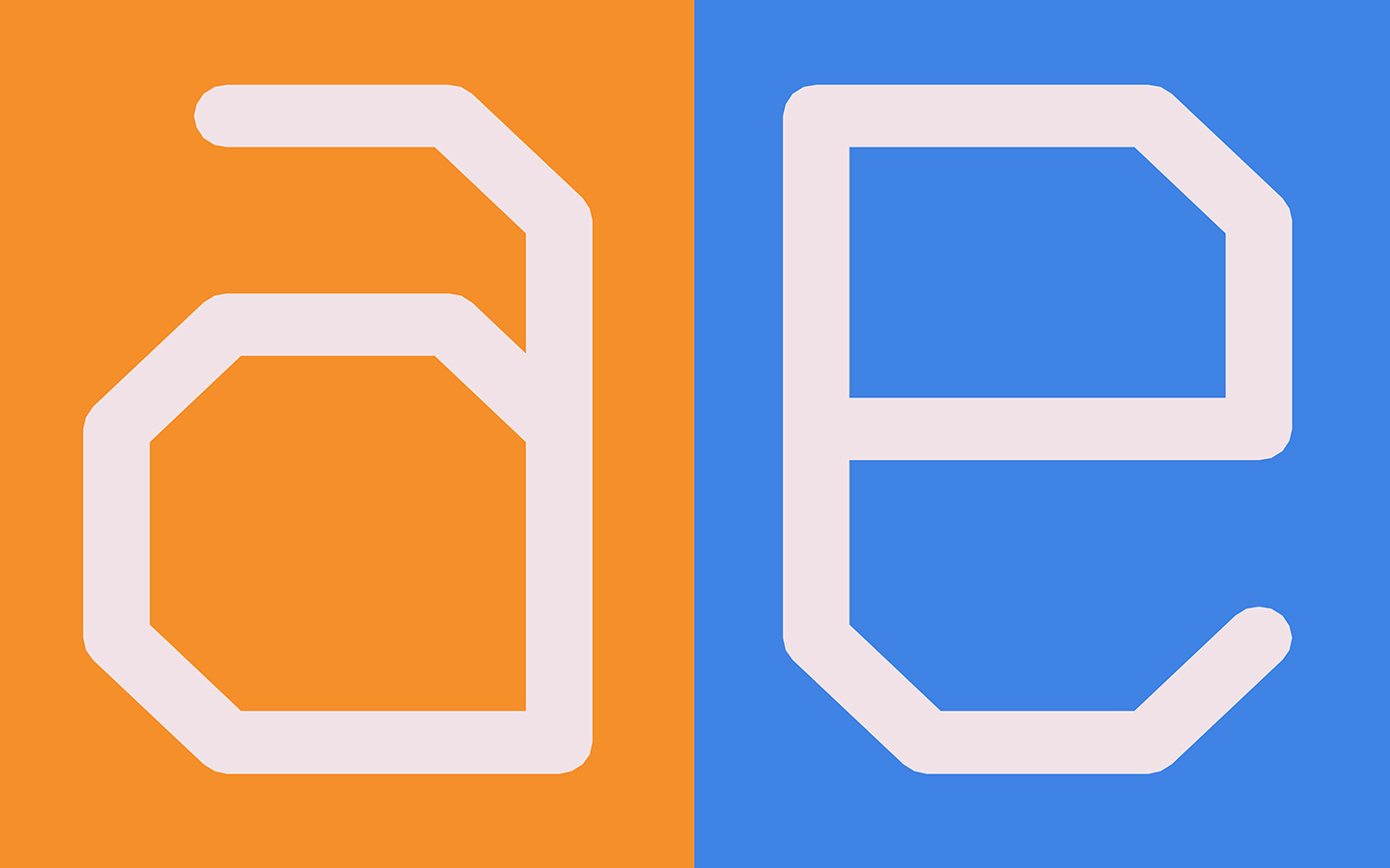 caractère typographique monospaced